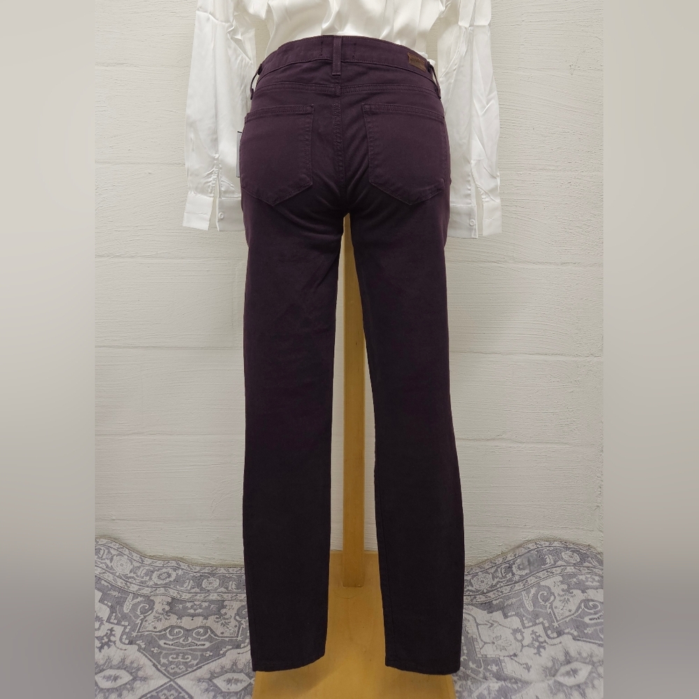 PAIGE Verdugo Low Rise Ankle Jeans in Vamp Red Size 28 NWT - Picture 6 of 15
